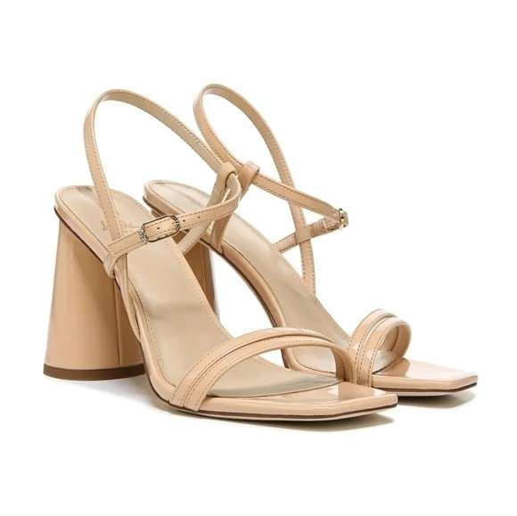 Sam Edelman Patti Ankle Strap Sandal in BEIGE Size 8 - Picture 5 of 14